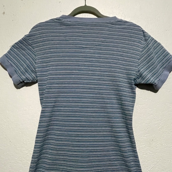 Victorias Secret Striped Button Front Romper SZ M - Picture 3 of 6